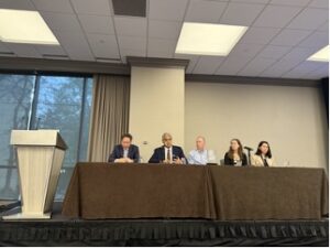 Drs. David Slusky, Jay Bhattacharya, John Phillips, Lauren Hirsch Nicholas, and Maria Polyakova. ASHEcon 2026, Minneapolis.
